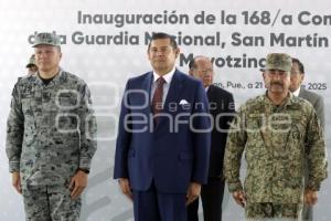 GOBIERNO . INAUGURACIÓN COMPAÑÍA GN