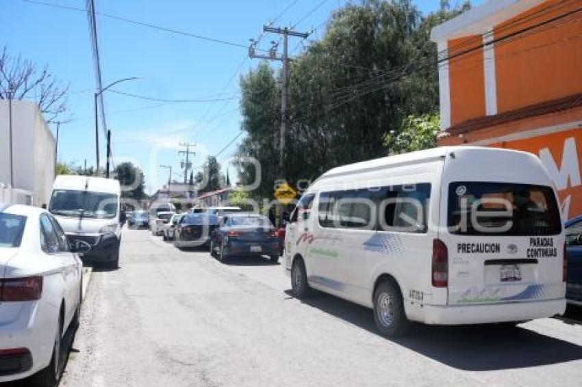 TLAXCALA . CAOS VIAL
