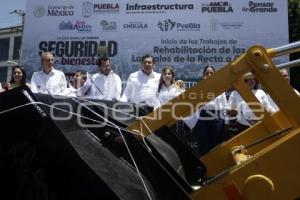 GOBIERNO ESTATAL . REHABILITACION LATERALES RECTA 