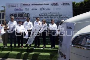 GOBIERNO ESTATAL . REHABILITACION LATERALES RECTA 