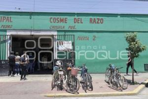SAN PEDRO CHOLULA . MERCADO COSME DEL RAZO