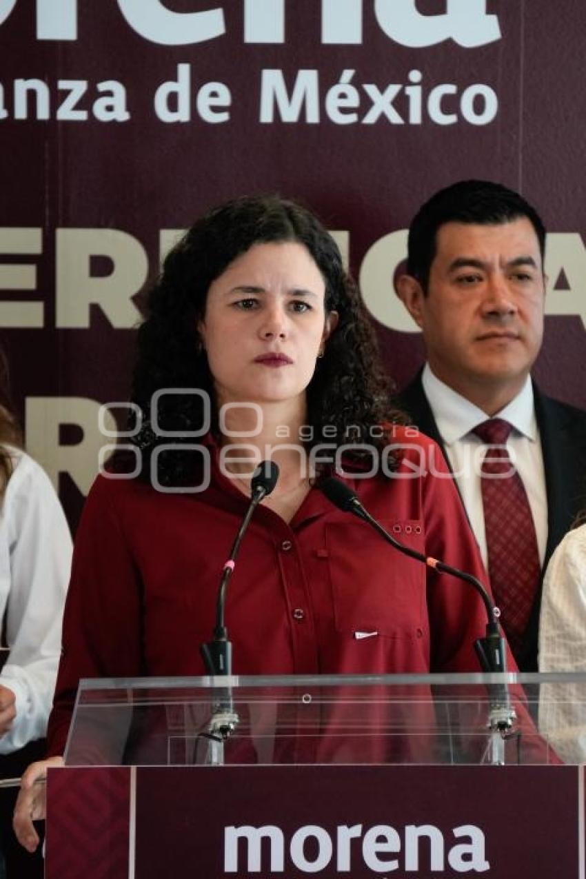 TLAXCALA . VISITA LUISA ALCALDE