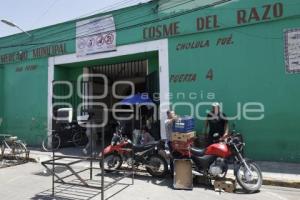 SAN PEDRO CHOLULA . MERCADO COSME DEL RAZO