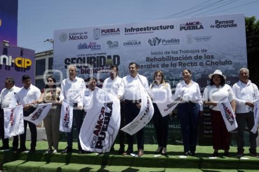 GOBIERNO ESTATAL . REHABILITACION LATERALES RECTA
