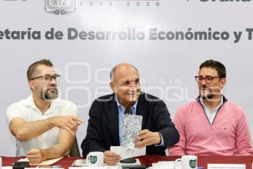 SECRETARÍA DE DESARROLLO ECONÓMICO . FIRMA DE CONVENIO