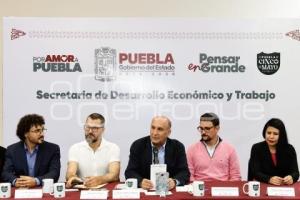 SECRETARÍA DE DESARROLLO ECONÓMICO . FIRMA DE CONVENIO