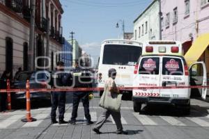 ATROPELLADO . TRANSPORTE PÚBLICO