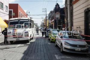 ATROPELLADO . TRANSPORTE PÚBLICO