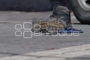 ATROPELLADO . TRANSPORTE PÚBLICO