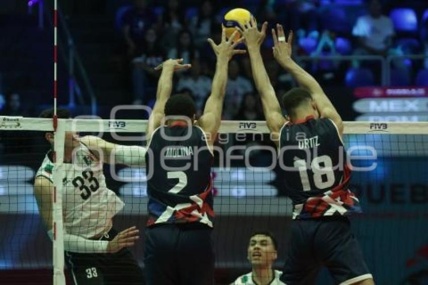 VOLEIBOL . MEXICO VS REPUBLICA DOMINICANA