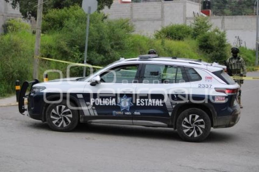 HOMICIDIO . COLONIA EL ENCINAR