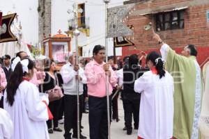 TLAXCALA . PROCESIÓN SANTA ANA