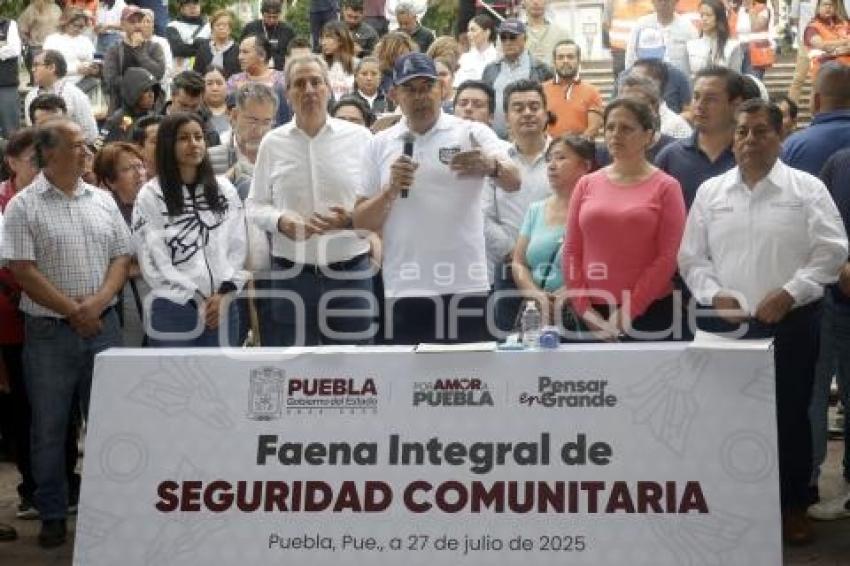 GOBIERNO ESTATAL . FAENA INTEGRAL SEGURIDAD