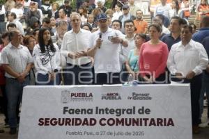 GOBIERNO ESTATAL . FAENA INTEGRAL SEGURIDAD
