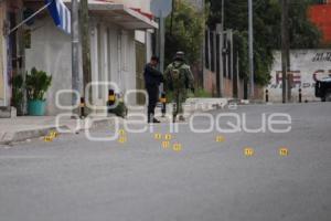 HOMICIDIO . COLONIA EL ENCINAR