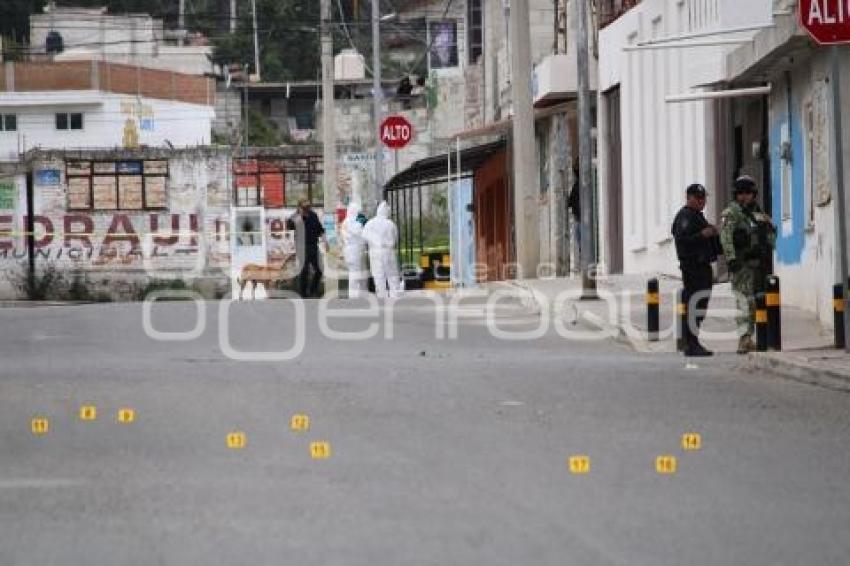 HOMICIDIO . COLONIA EL ENCINAR