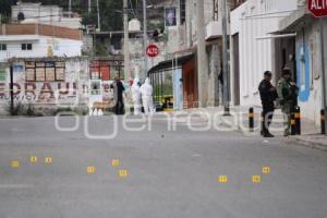 HOMICIDIO . COLONIA EL ENCINAR