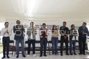 CUAUTLANCINGO . REHABILITACIÓN  UNIDAD DEPORTIVA