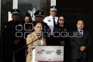 SAN ANDRÉS CHOLULA . ENTREGA COMPLEJO DE SEGURIDAD