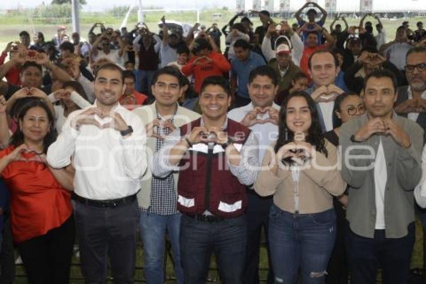 CUAUTLANCINGO . REHABILITACIÓN UNIDAD DEPORTIVA