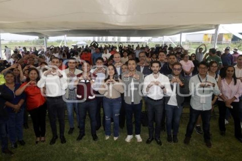 CUAUTLANCINGO . REHABILITACIÓN UNIDAD DEPORTIVA