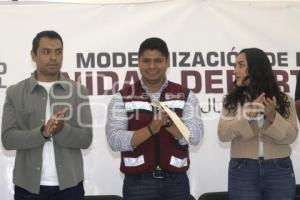 CUAUTLANCINGO . REHABILITACIÓN  UNIDAD DEPORTIVA