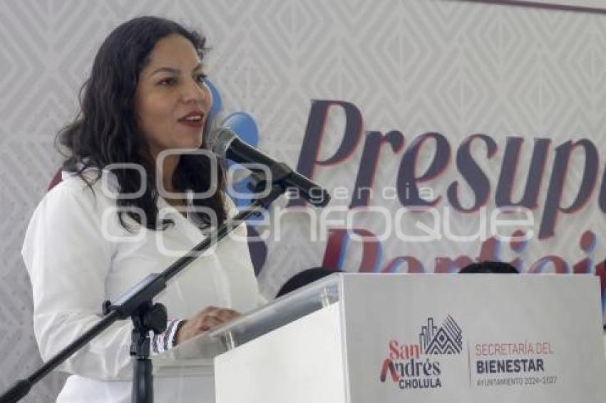 SAN ANDRÉS CHOLULA . ENTREGA CALENTADORES SOLARES