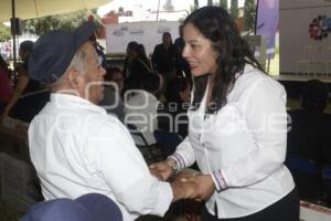 SAN ANDRÉS CHOLULA . ENTREGA CALENTADORES SOLARES
