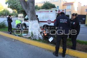 ACCIDENTE MOTOCICLISTA