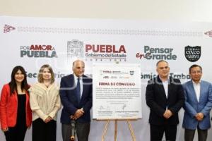 SECRETARÍA DE DESARROLLO ECONÓMICO . FIRMA DE CONVENIO