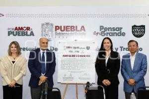 SECRETARÍA DE DESARROLLO ECONÓMICO . FIRMA DE CONVENIO