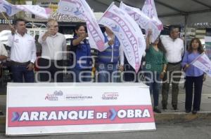 SAN ANDRÉS CHOLULA . REHABILITACIÓN AVENIDA ORIÓN
