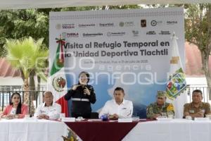 GOBIERNO ESTATAL . REFUGIO TEMPORAL