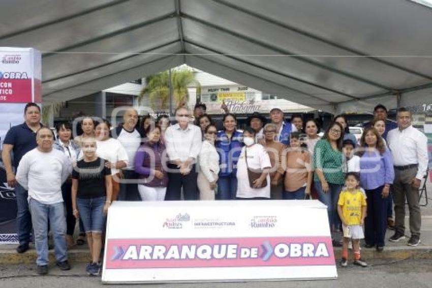 SAN ANDRÉS CHOLULA . REHABILITACIÓN AVENIDA ORIÓN