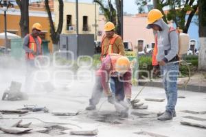 TLAXCALA . REHABILITACIÓN PLAZA CONSTITUCIÓN