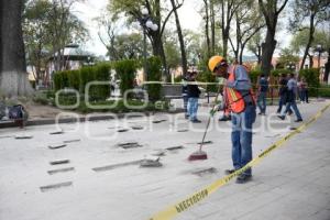 TLAXCALA . REHABILITACIÓN PLAZA CONSTITUCIÓN
