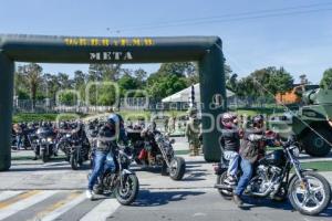 EJÉRCITO . RODADA MOTOCICLISTA