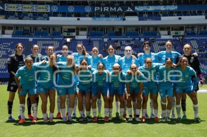 FÚTBOL FEMENIL . PUEBLA VS MONTERREY