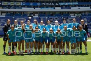 FÚTBOL FEMENIL . PUEBLA VS MONTERREY