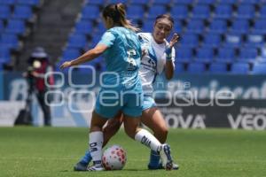 FÚTBOL FEMENIL . PUEBLA VS MONTERREY