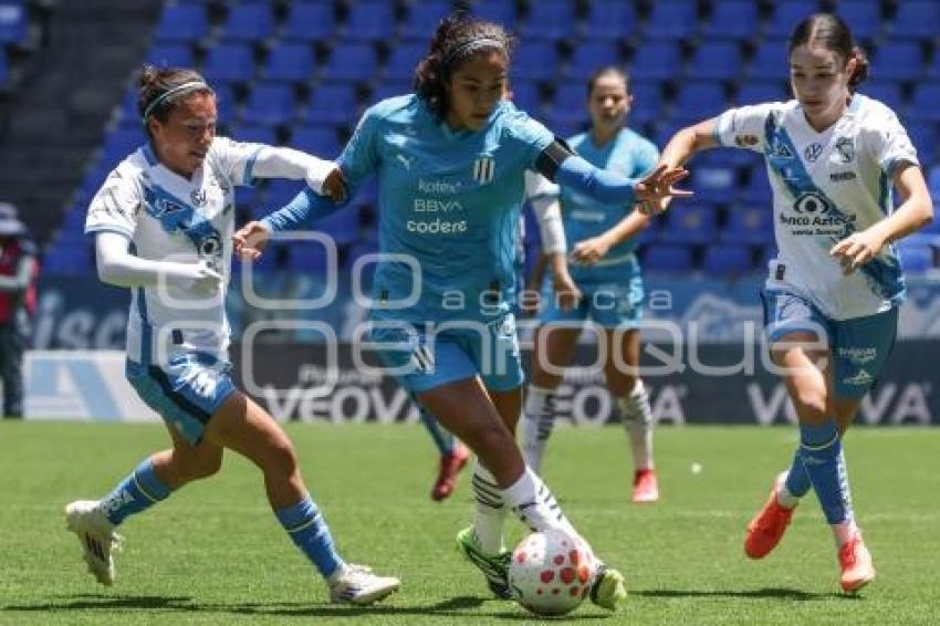 FÚTBOL FEMENIL . PUEBLA VS MONTERREY