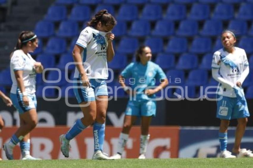 FÚTBOL FEMENIL . PUEBLA VS MONTERREY