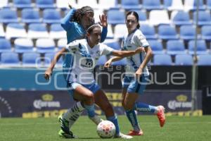 FÚTBOL FEMENIL . PUEBLA VS MONTERREY