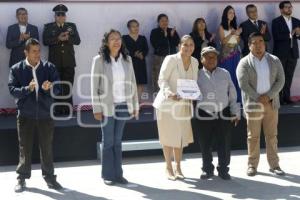 SAN ANDRÉS CHOLULA . CEREMONIA CÍVICA
