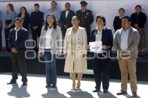 SAN ANDRÉS CHOLULA . CEREMONIA CÍVICA