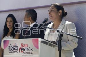SAN ANDRÉS CHOLULA . CEREMONIA CÍVICA