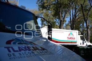 TLAXCALA . ENTREGA DE PATRULLAS