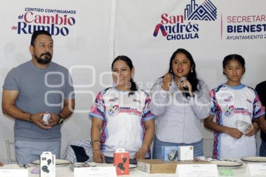 SAN ANDRÉS CHOLULA . CORRE POR LAS JUVENTUDES