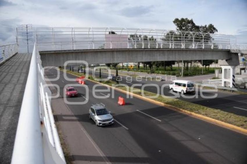 TLAXCALA . CONSTRUCCIÓN DE VIADUCTO