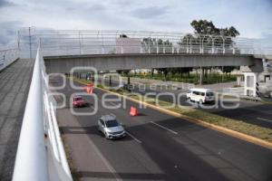 TLAXCALA . CONSTRUCCIÓN DE VIADUCTO